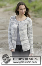 Irish Cloud Cardigan by DROPS Design