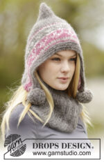 Sweet Winter Hat by DROPS Design