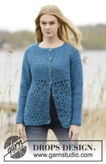 Lakeside Cardigan by DROPS Design