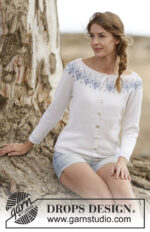 Nordic Summer Cardigan by DROPS Design