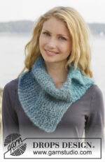 Brisa de Mar Neck Warmer by DROPS Design