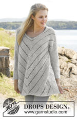 Eva Sweater by DROPS Design