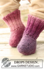 Sweet Evelina Socks by DROPS Design