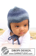 Baby Blue Hat by DROPS Design