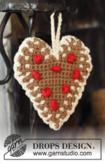 Gingerbread Heart by DROPS Design