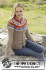 Stavanger Cardigan by DROPS Design