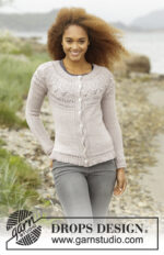 Crystal Bright Cardigan by DROPS Design